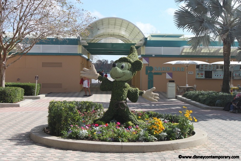Mickey Mouse Topiary