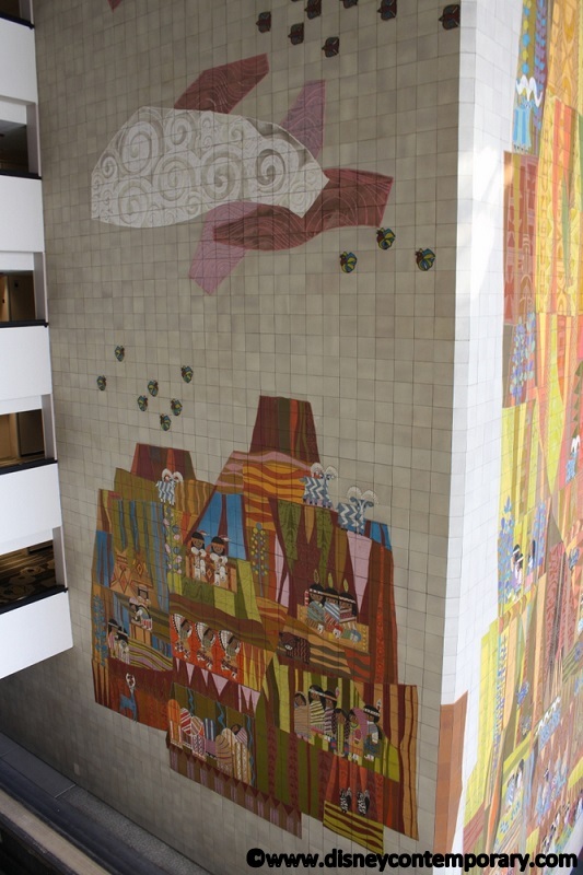 Another side of the Mary Blair mural