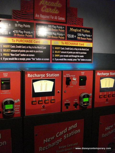 Arcade Card Station