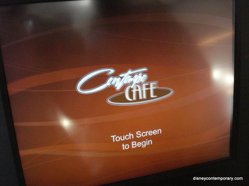 Contempo Cafe Ordering system