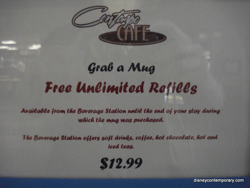 Contempo Cafe unlimited mugs