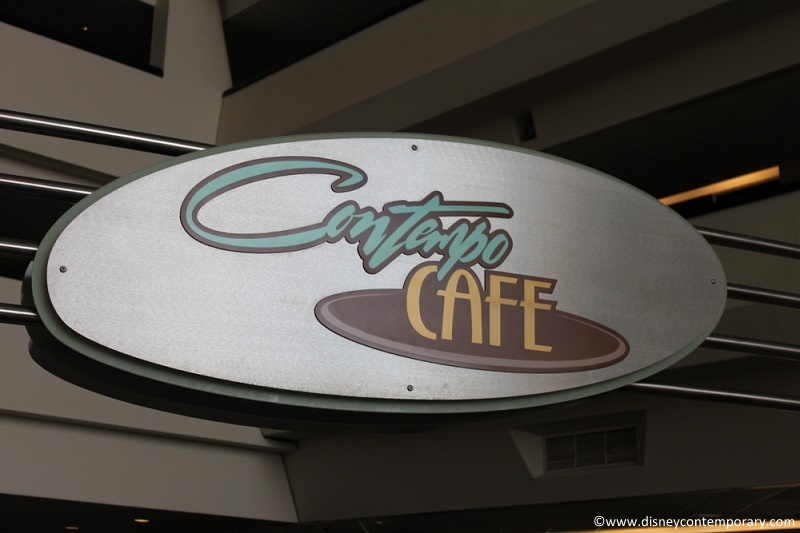 Another shot of Contempo Cafe Sign