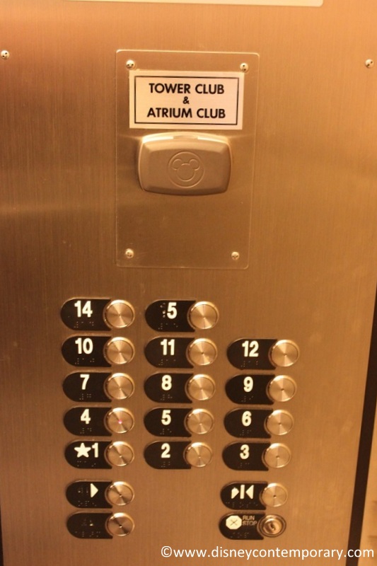 Elevator at Contemporary Resort