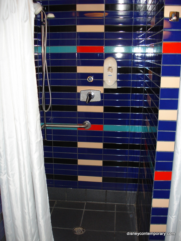 Fitness Center accessible shower