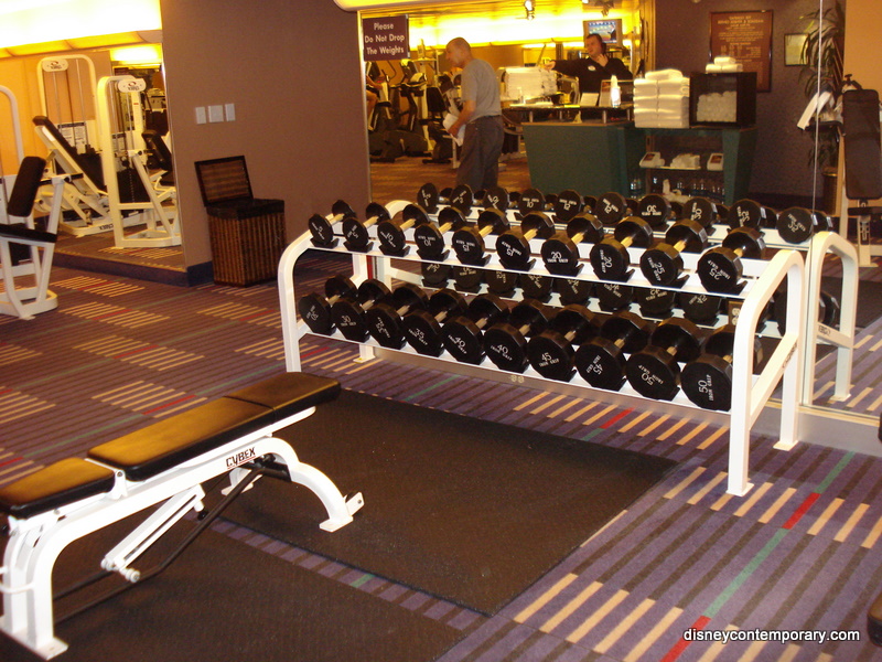Fitness Center free weights