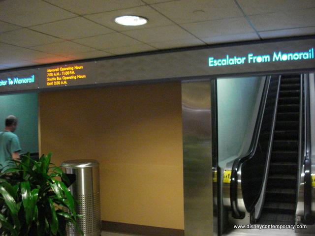 Monorail Escalators