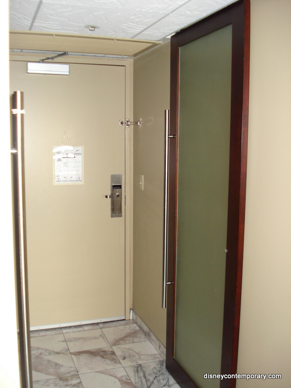Entryway and Bathroom Door