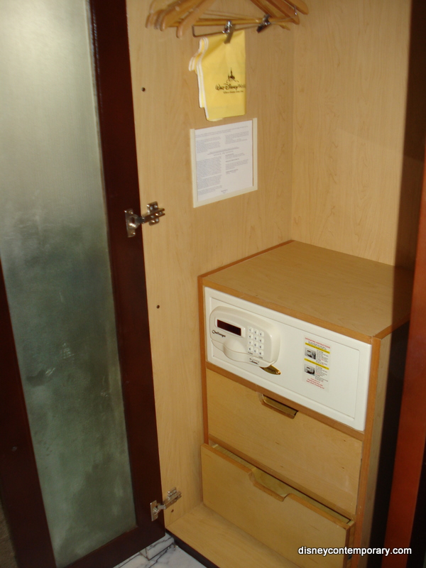 Safe and Drawers in Closet