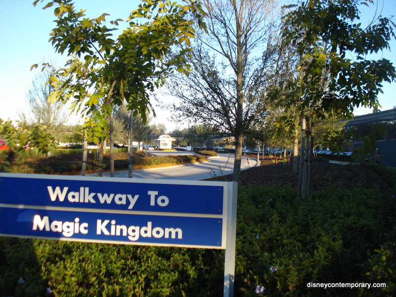 Walkway to Magic Kingdom